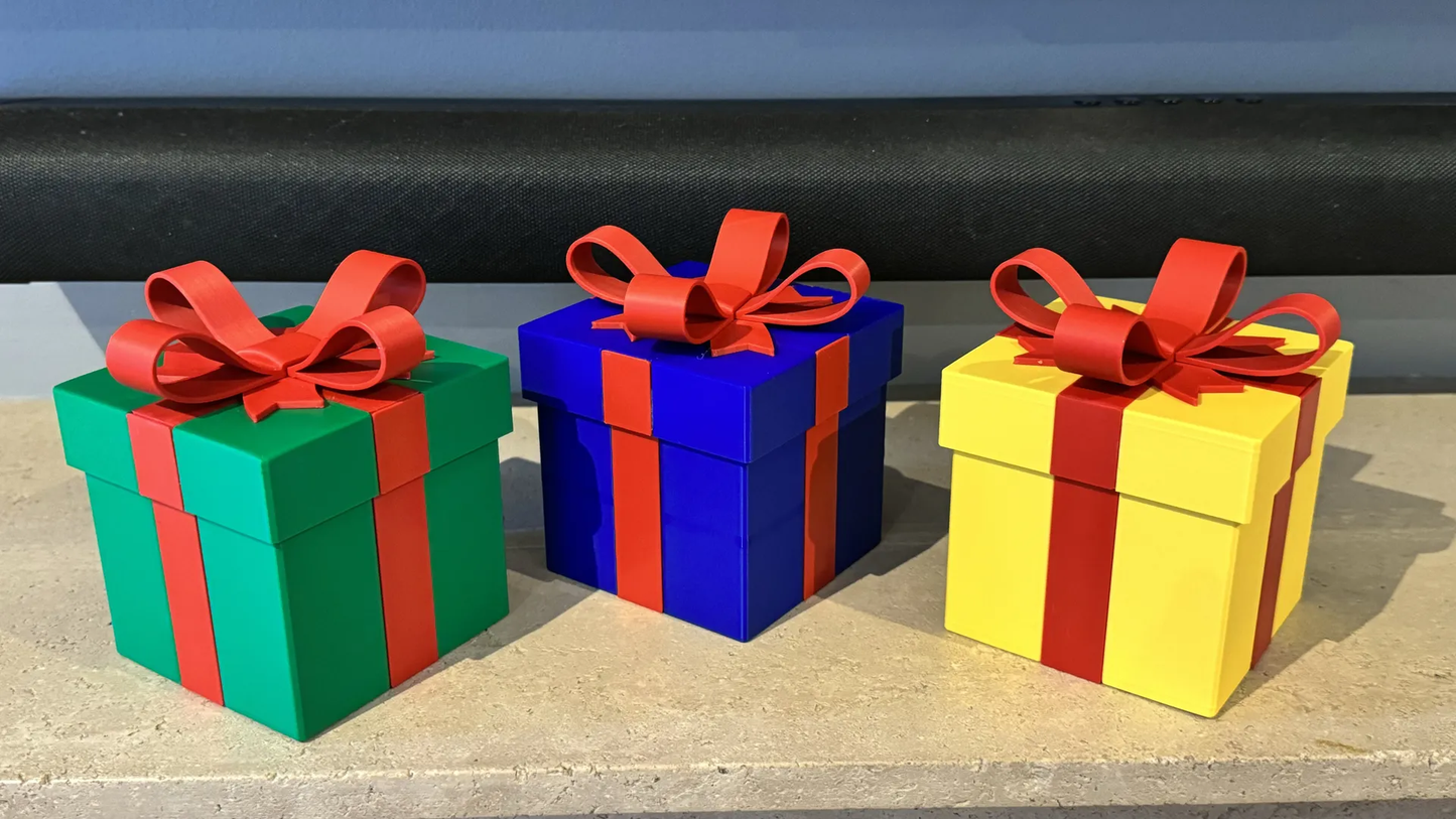 3D Nyomtatott Lezárható Ajándékdoboz