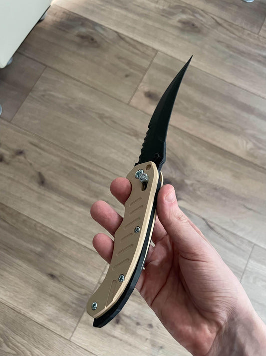 CS2 Flip Knife Vanilla | CS2 Accessories | 3D Printed Replica