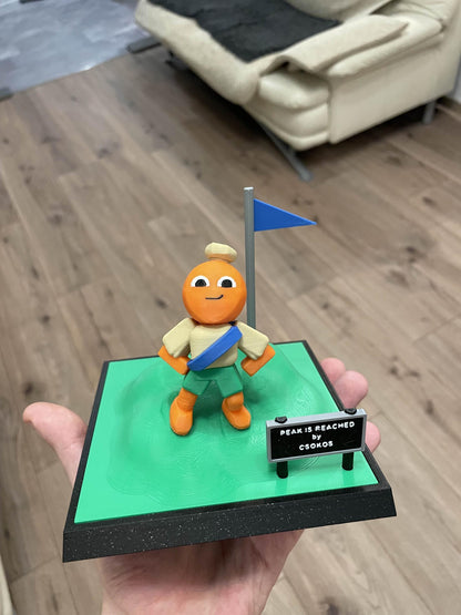 Custom Peak Game Character Figure: Personalized Sign, Gamer Decor