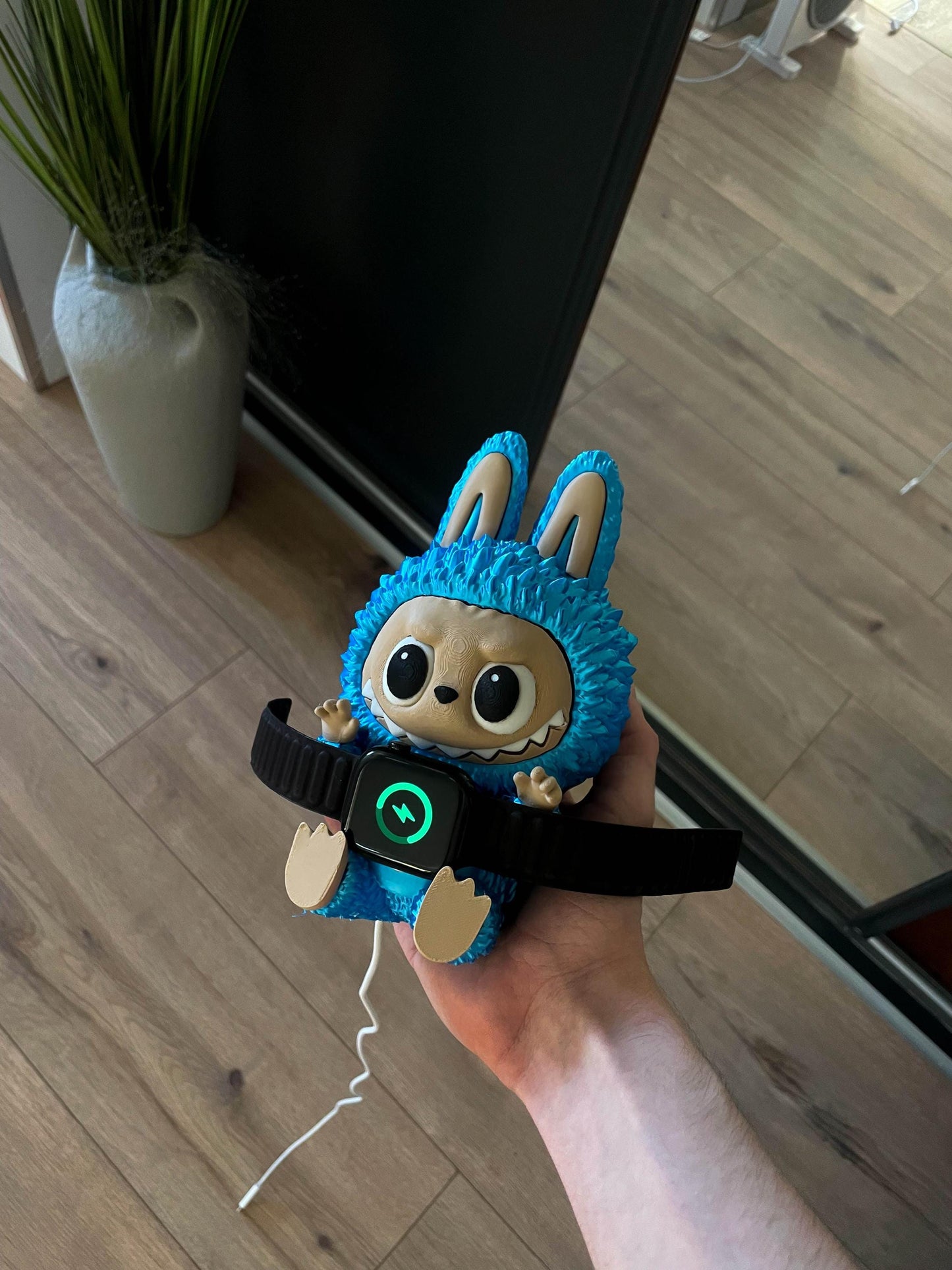 3D Printed Labubu Apple Watch Charger Stand: Whimsical Tech Decor