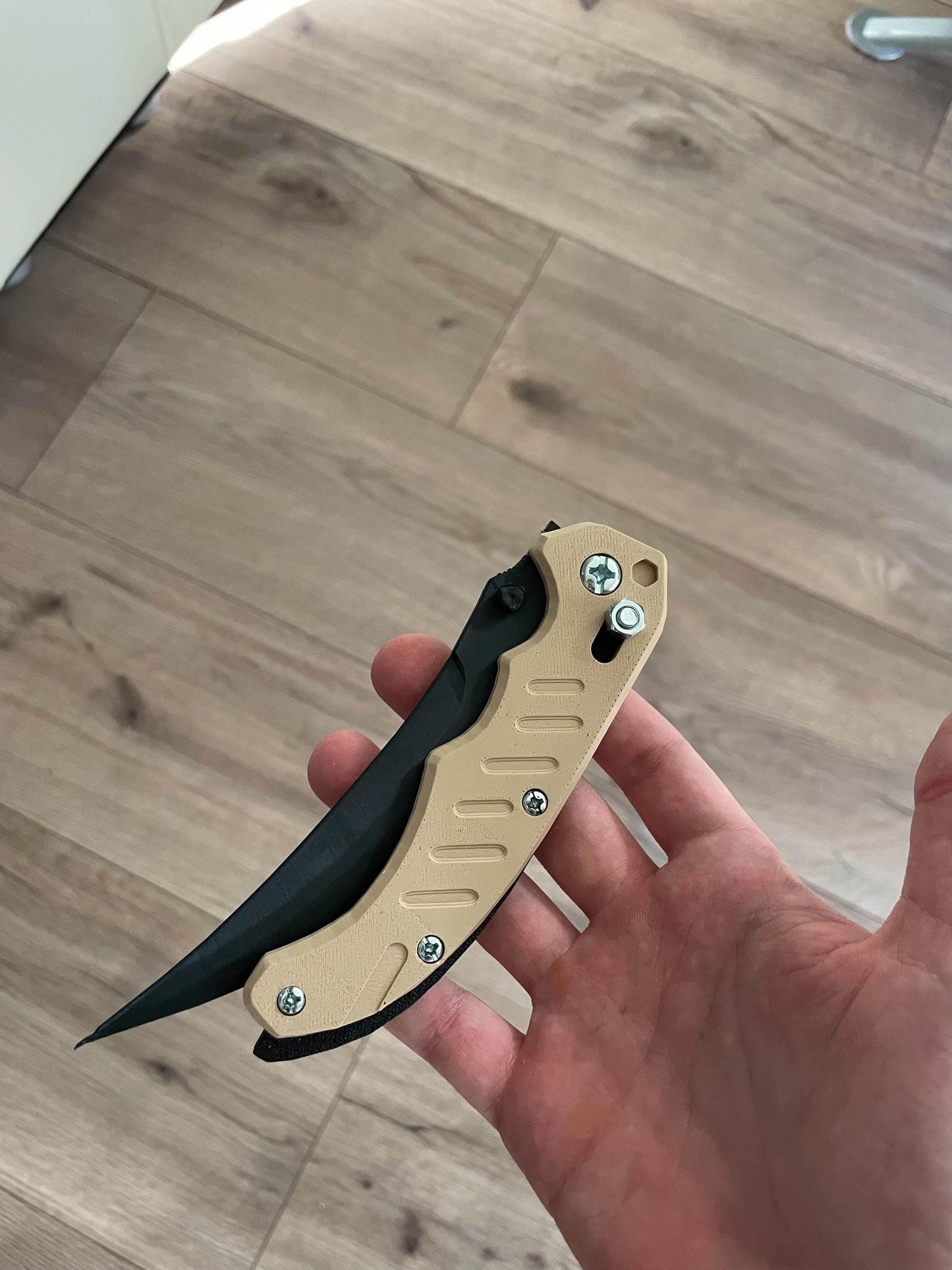 CS2 Flip Knife Vanilla | CS2 Accessories | 3D Printed Replica