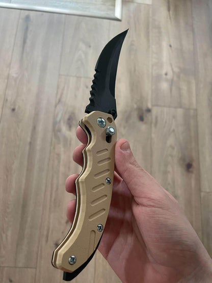 CS2 Flip Knife Vanilla | CS2 Accessories | 3D Printed Replica