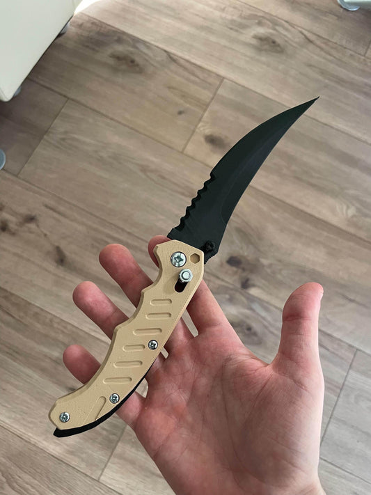 CS2 Flip Knife Vanilla | CS2 Accessories | 3D Printed Replica